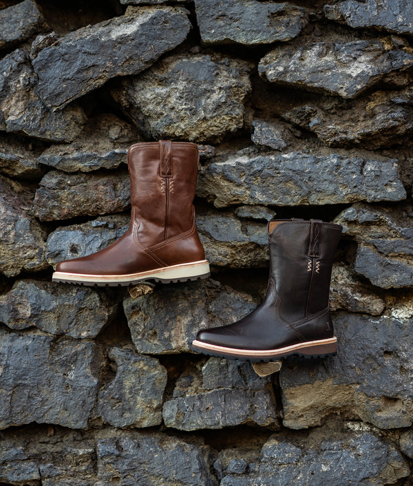 Ranger II Pull On Boot - Chocolate - Lucchese display picture 1