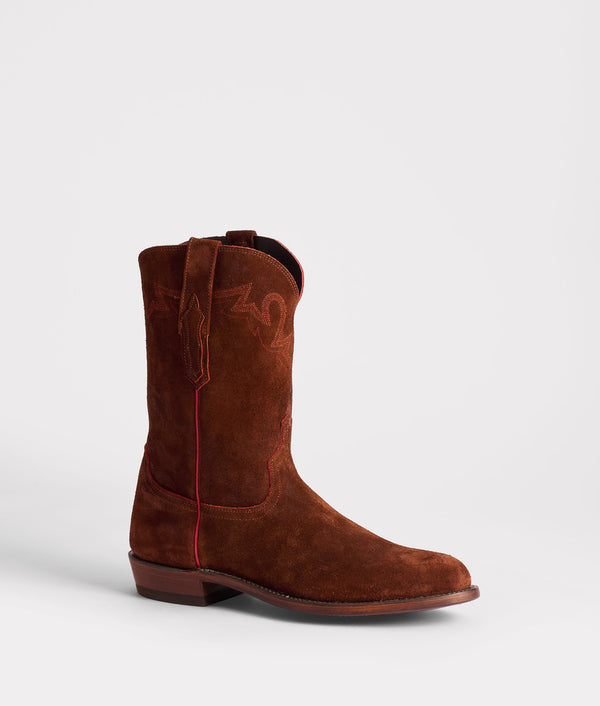 Lucchese Men’s Rust Suede Chukka Boots Suede Boots Brown Lucchese for Men for Sale | Shop New  main image 4