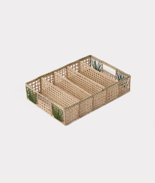 Tucson Saguaro Agave Cutlery Tray :: Green