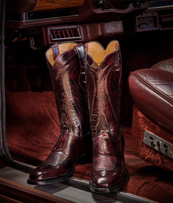 San Antonio Boot - Tan - Lucchese display picture 2