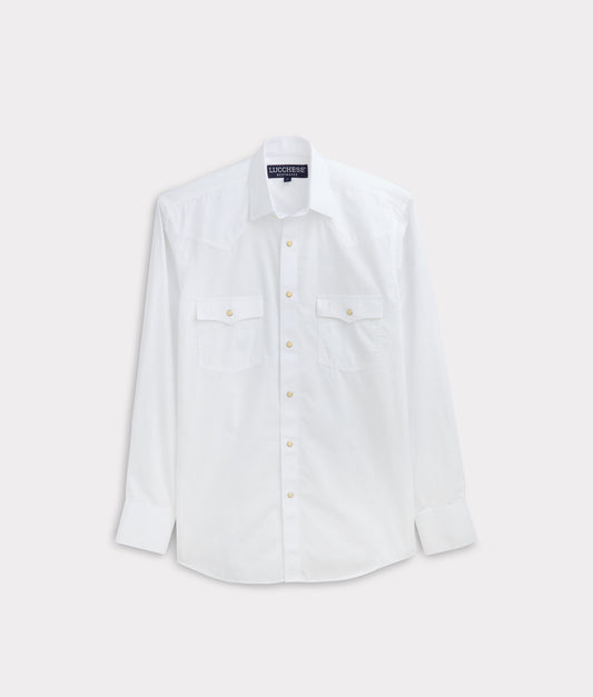 El Paso Cowboy Fit :: White