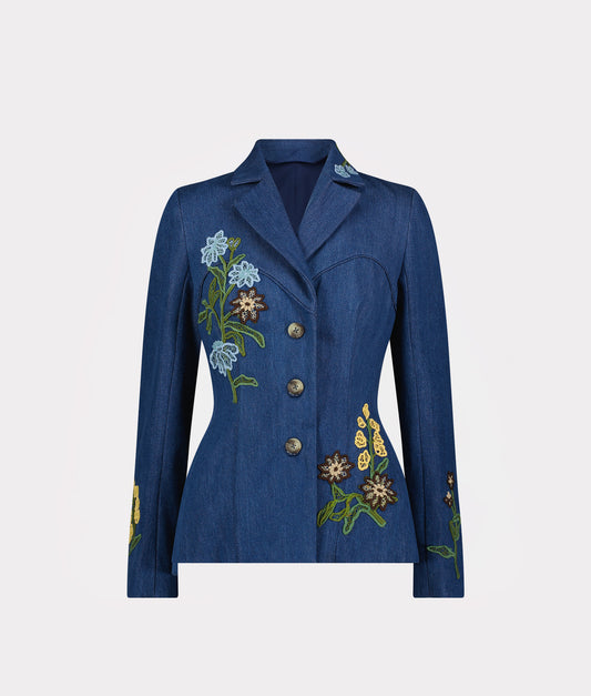 Lela Rose x Lucchese Heron :: Denim