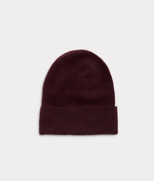 Park City Cashmere Beanie :: Burgundy