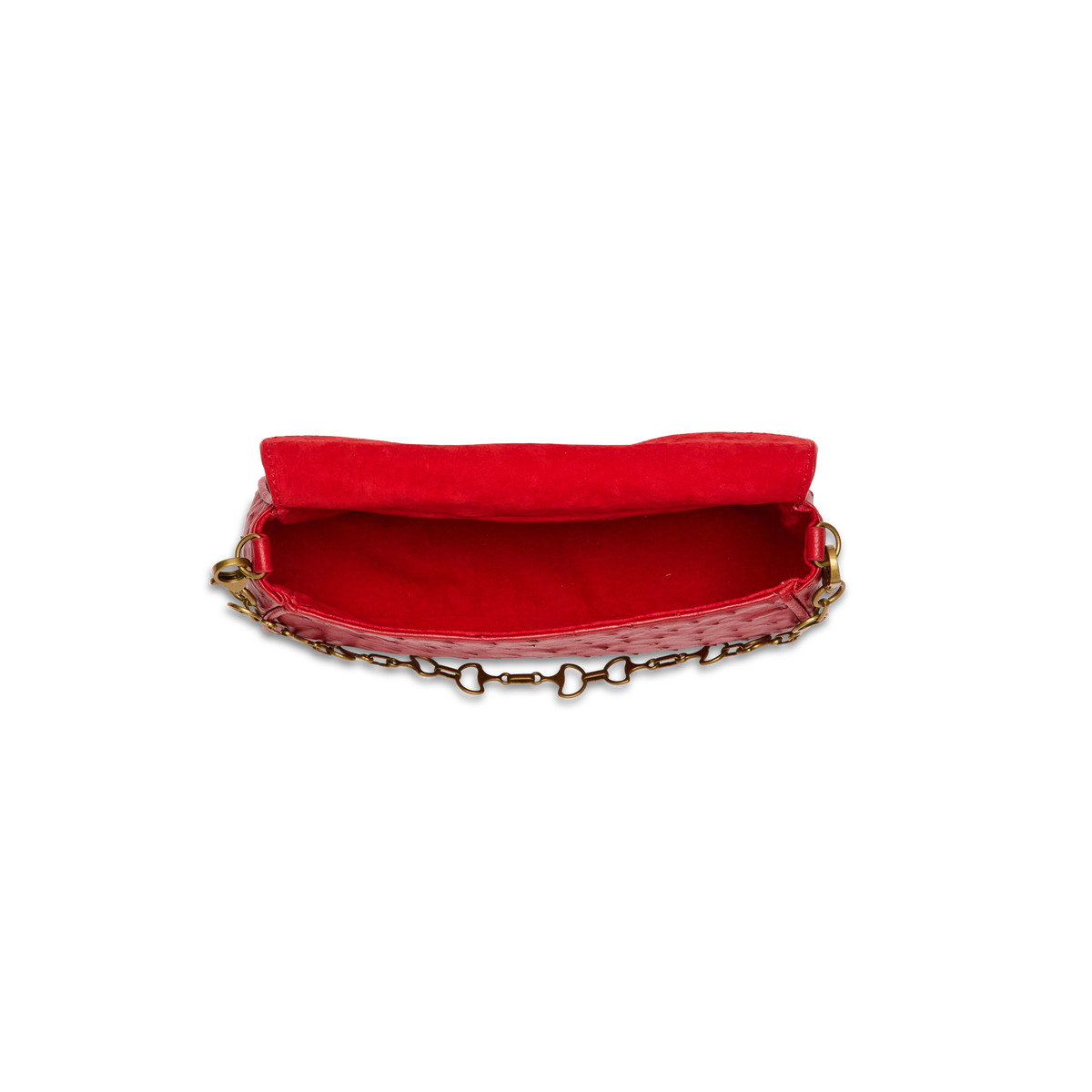 
    Small Kennedy Baguette :: Red