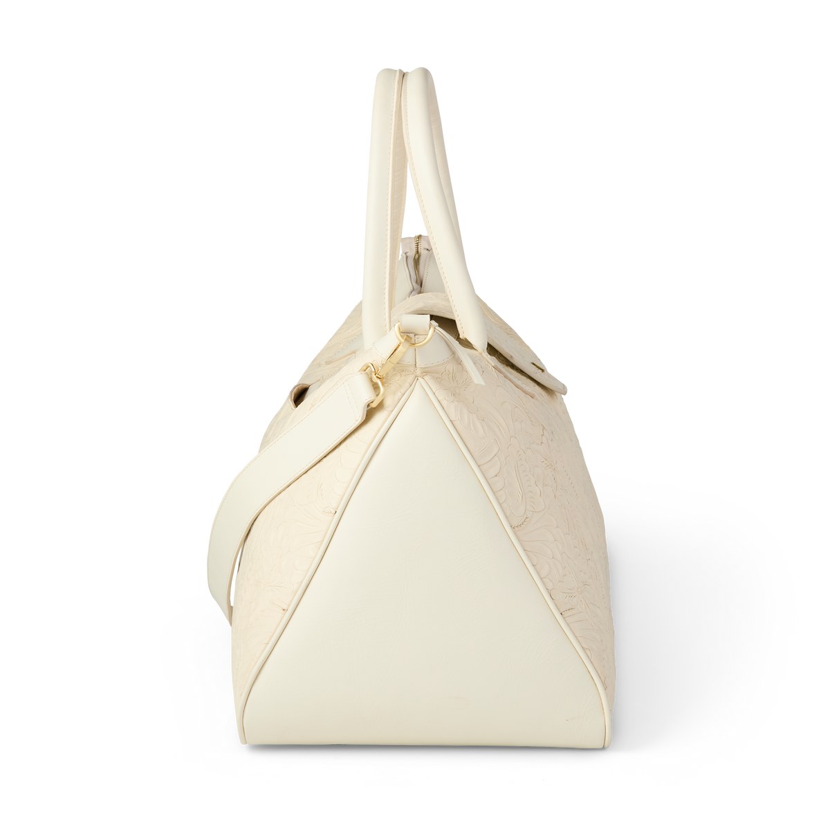 
    Intagliare Weekender Bag :: Glitz Cream