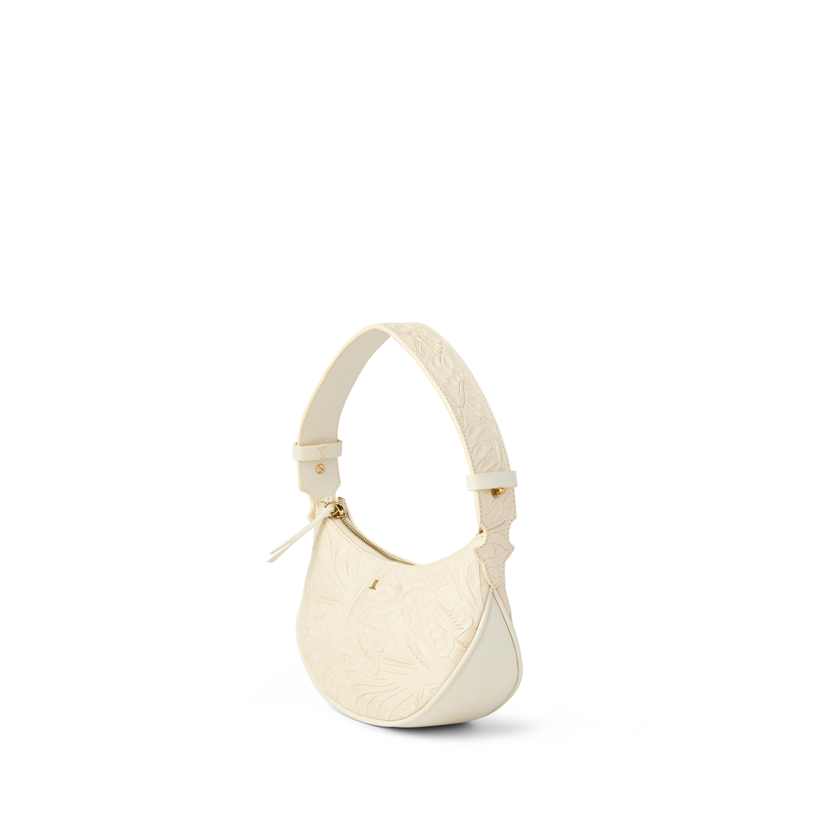 
    Intagliare Saddle Bag :: Glitz Cream