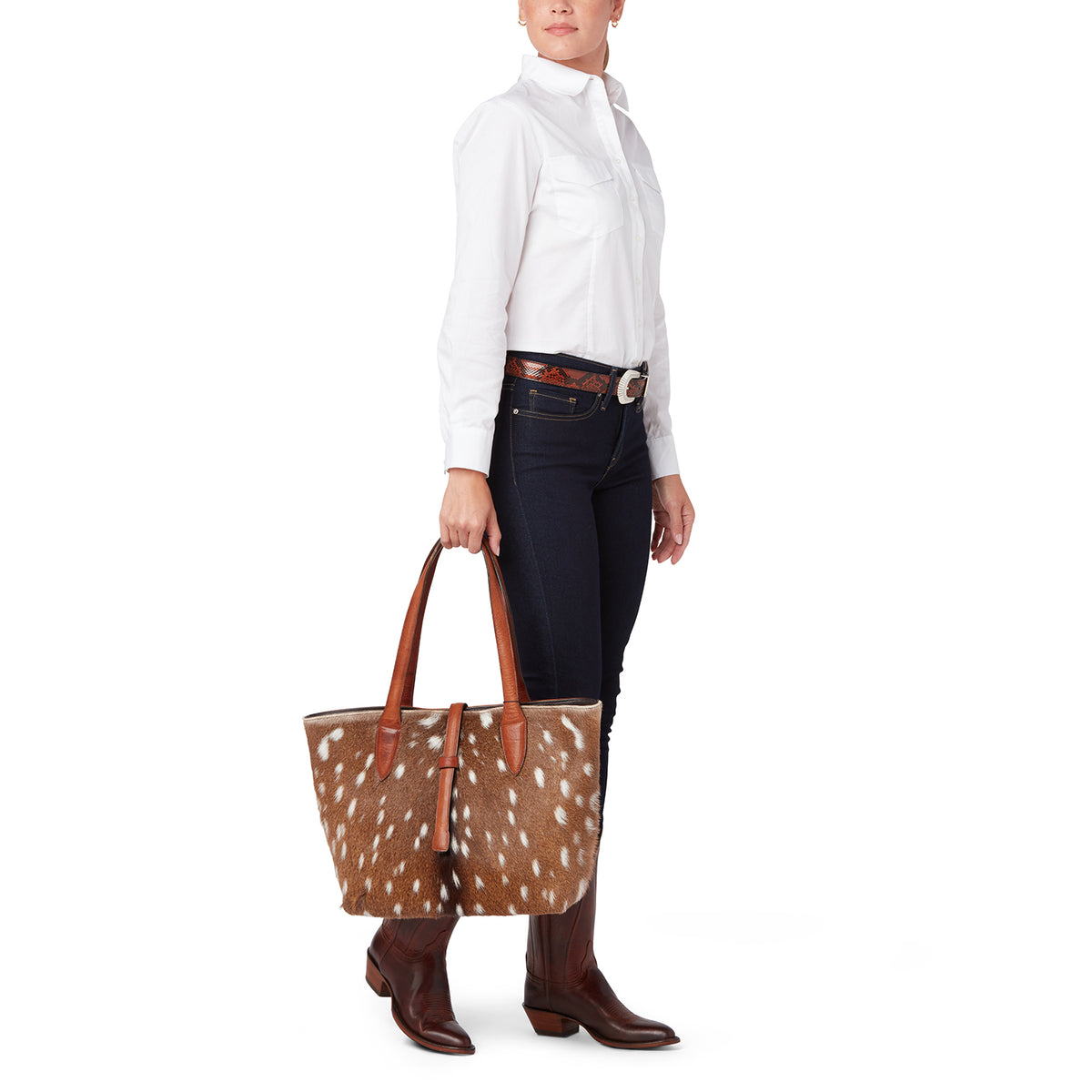 
    Large Axis Tote Bag :: Axis Brown