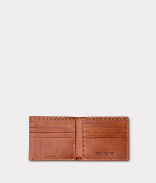 Cosimo Bifold Wallet :: Cognac