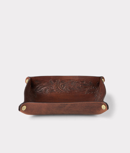 Carver Valet Tray :: Brown