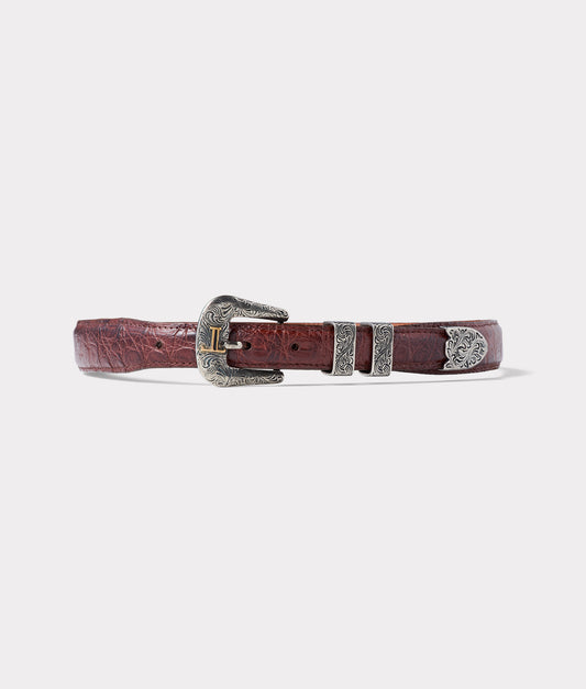 Ultra Belly Caiman Tapered :: Sienna