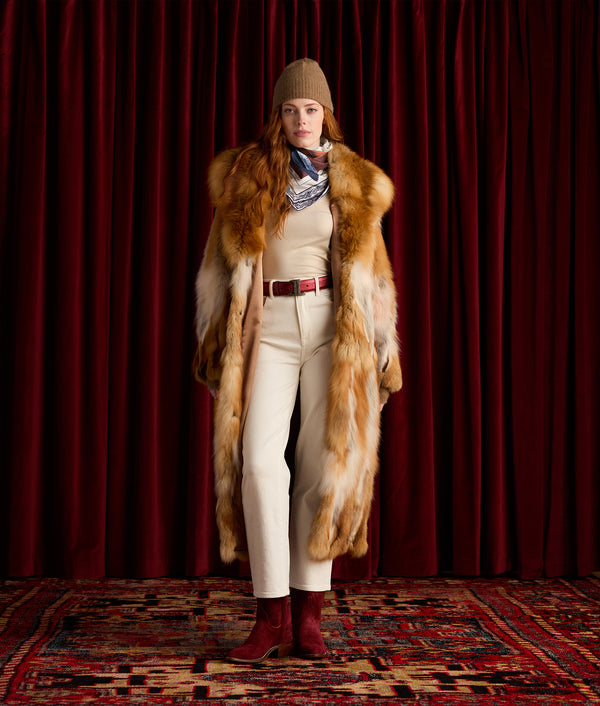 Lorelai Fur Coat - Lucchese