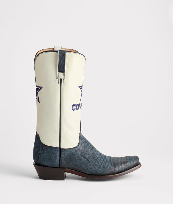 Men's Lucchese x Dallas Cowboys Legacy Boot - Navy