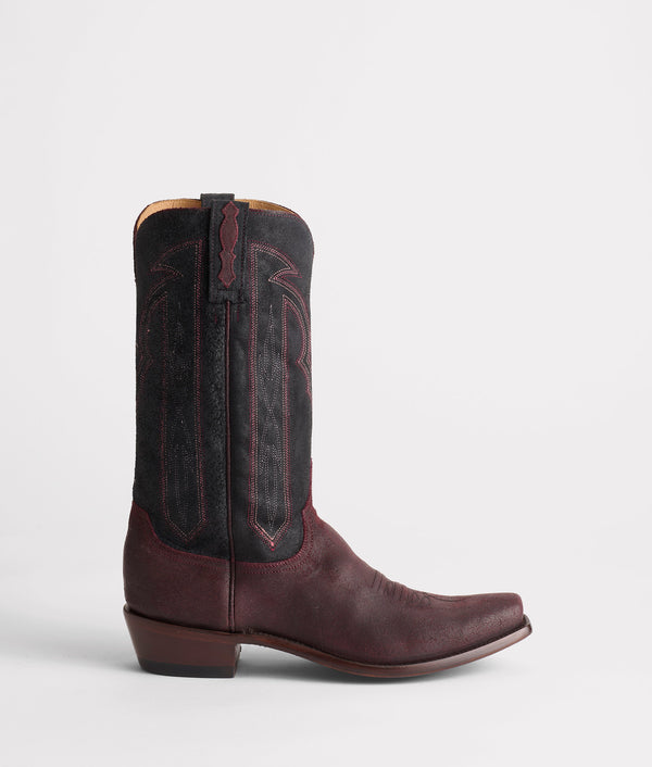 Brazos Boot Wine Lucchese