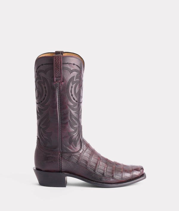 lucchese black cherry