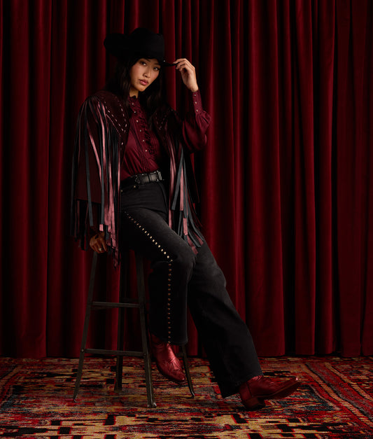 Women's Black Cherry Look 01