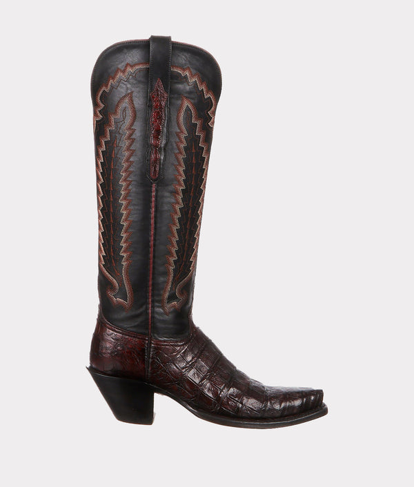 lucchese black cherry