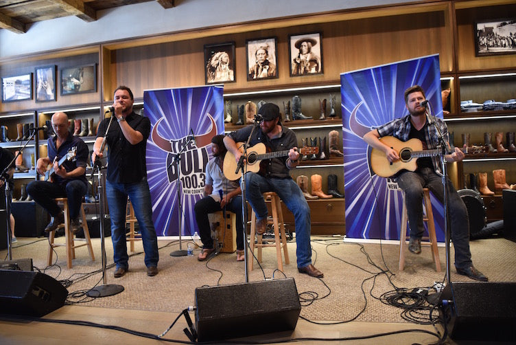 Eli Young Band Performs at Lucchese Houston
