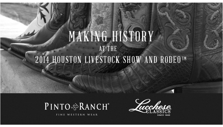 Lucchese + Pinto Ranch Make Rodeo History