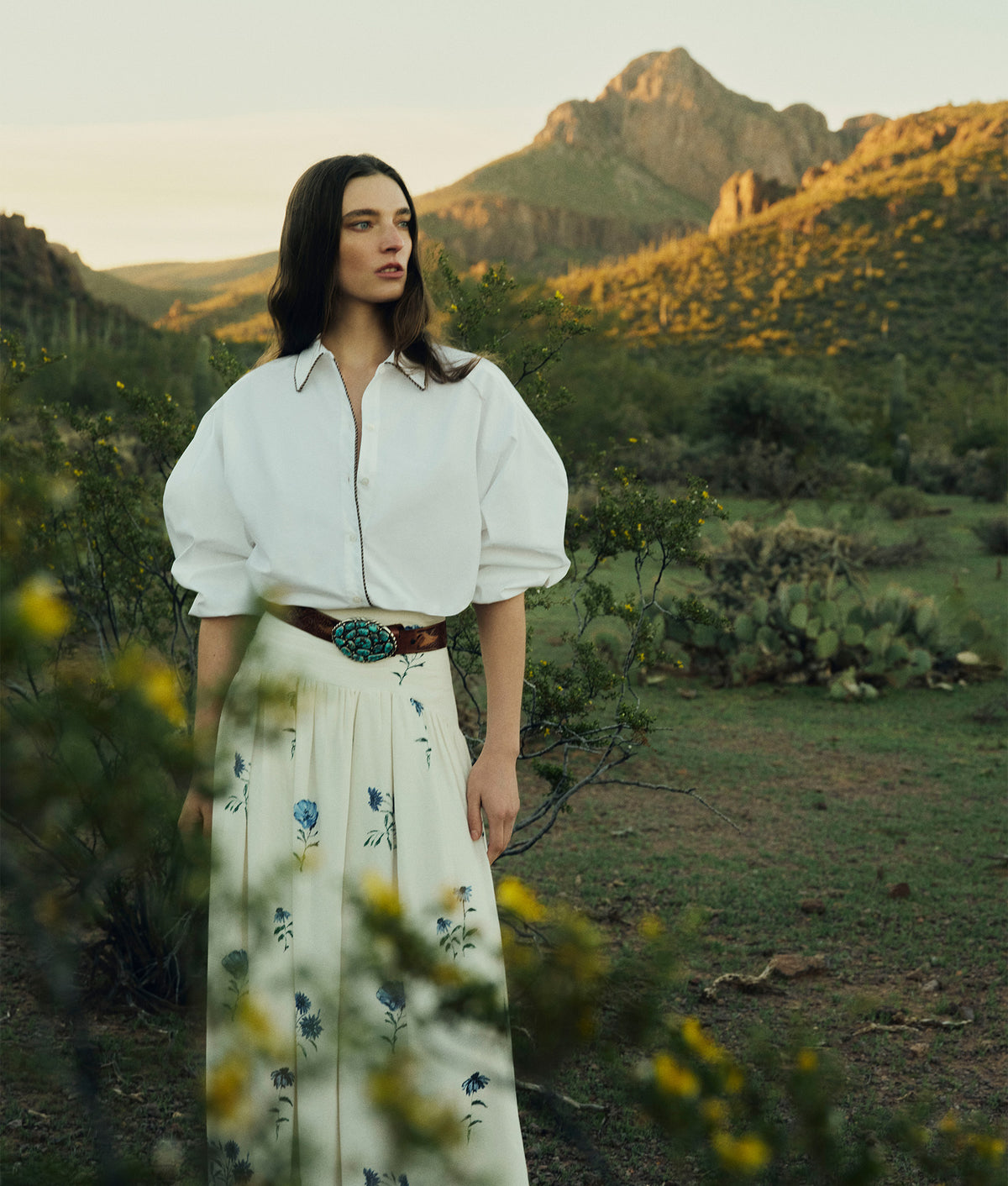 Lela Rose x Lucchese Harrier :: White 2