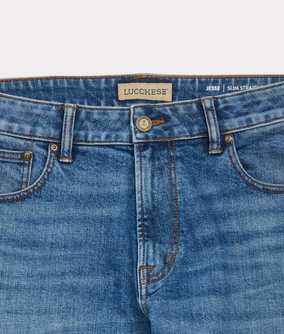 Jesse Men's Slim Straight Jean 32" :: True Blue 3