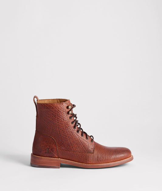 6" Lace Up Derby Boot :: Whiskey