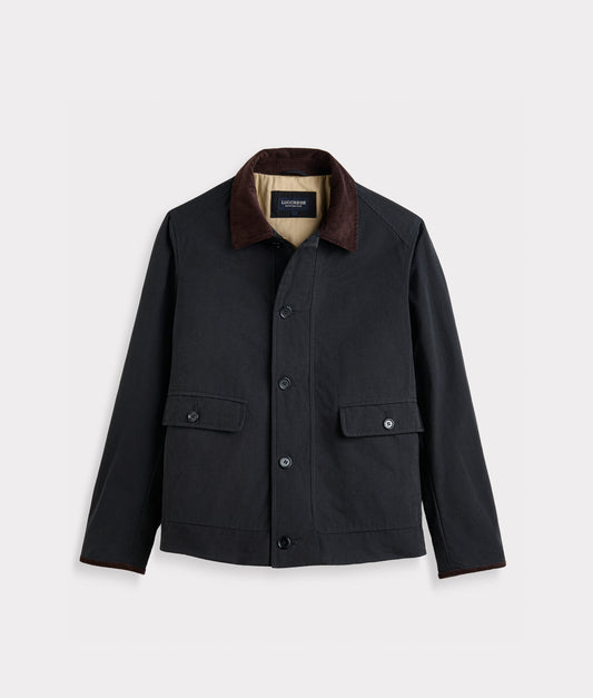 William Peach Cotton Jacket :: Navy