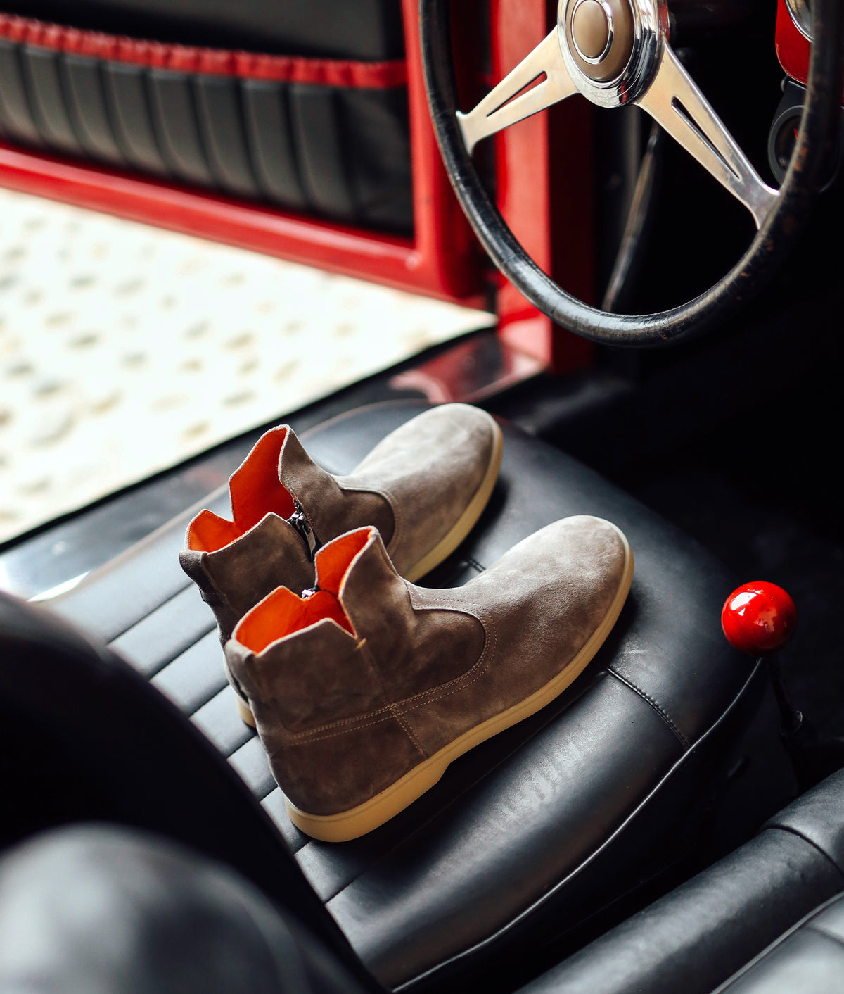 L'Artista Zip Boot :: Slate 3