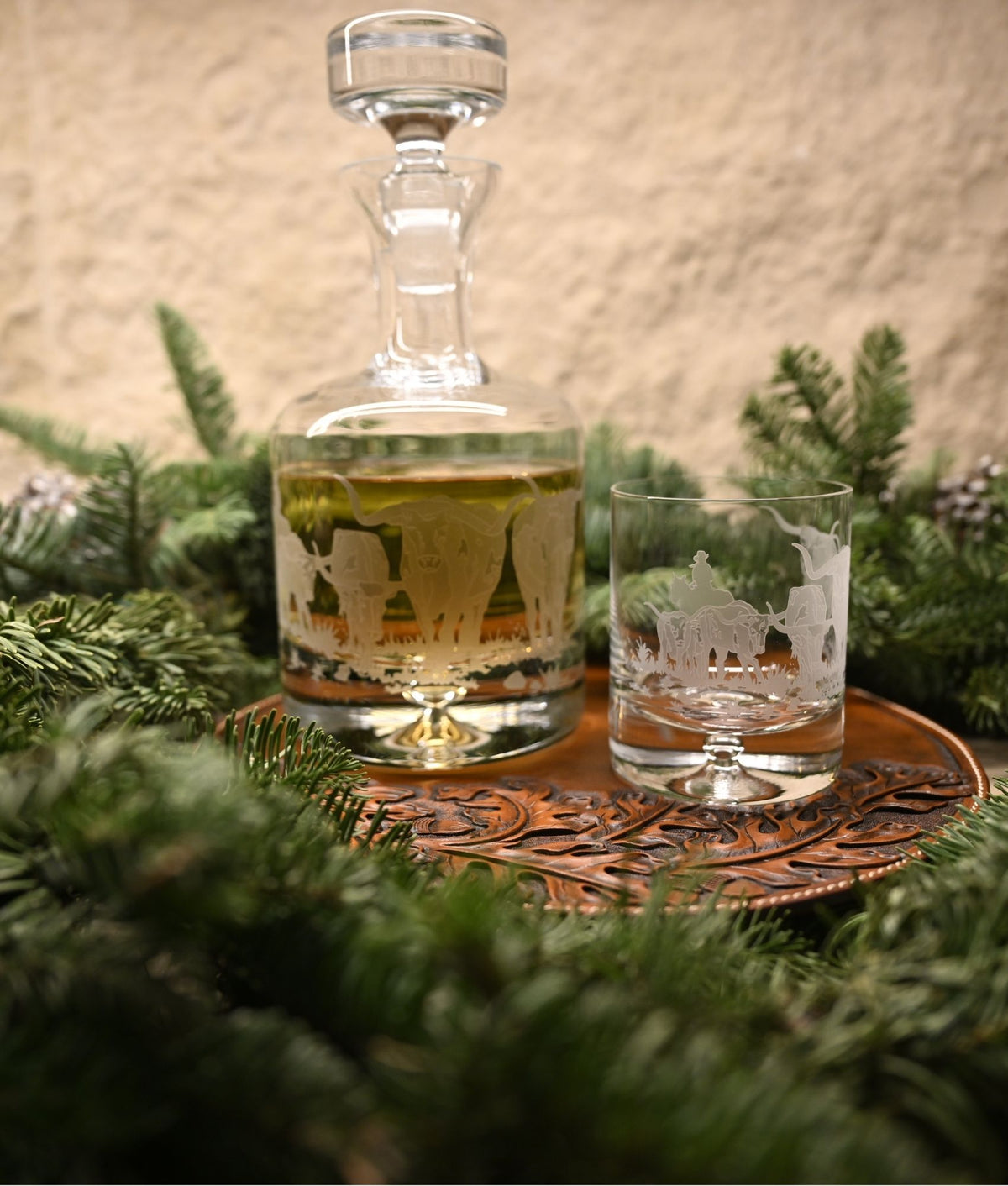 Stampede Decanter :: Crystal 2