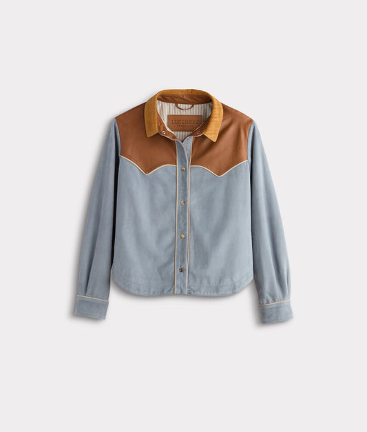 Emory Shacket :: Sky Blue
