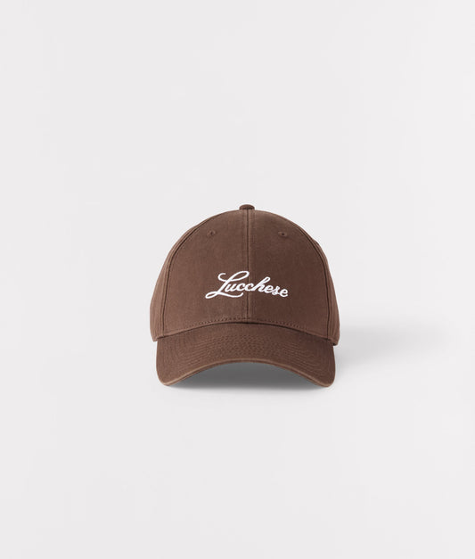 Script Dad Cap :: Brown