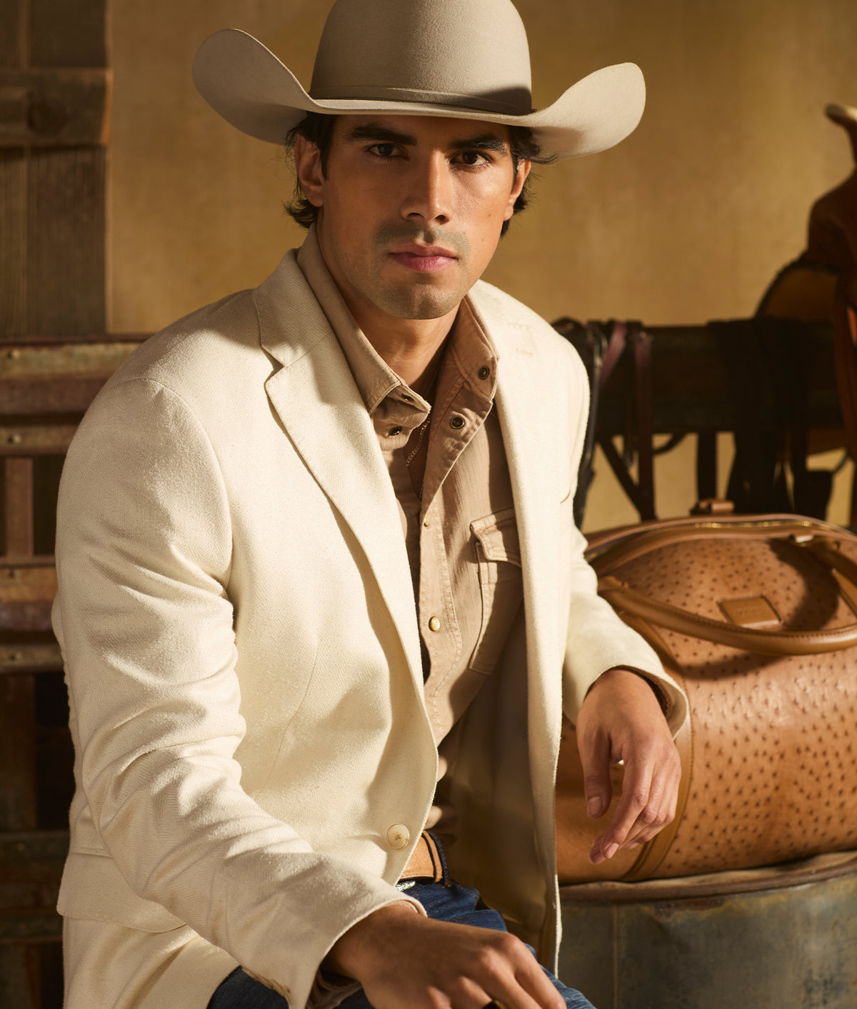 Lucchese Sport Coat :: Cream 10