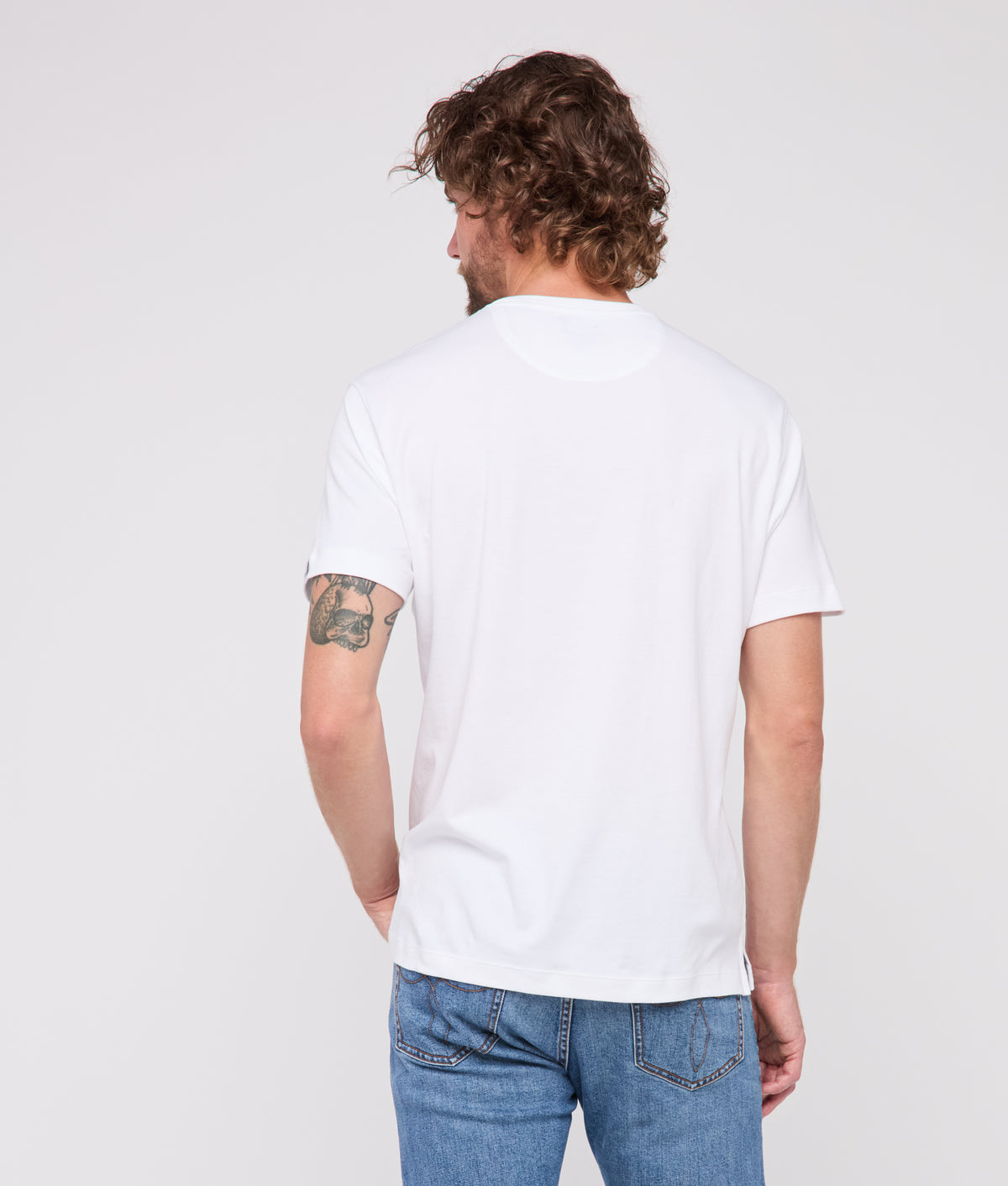 Lucchese x Parker McCollum Pima Cotton Tee :: White 9
