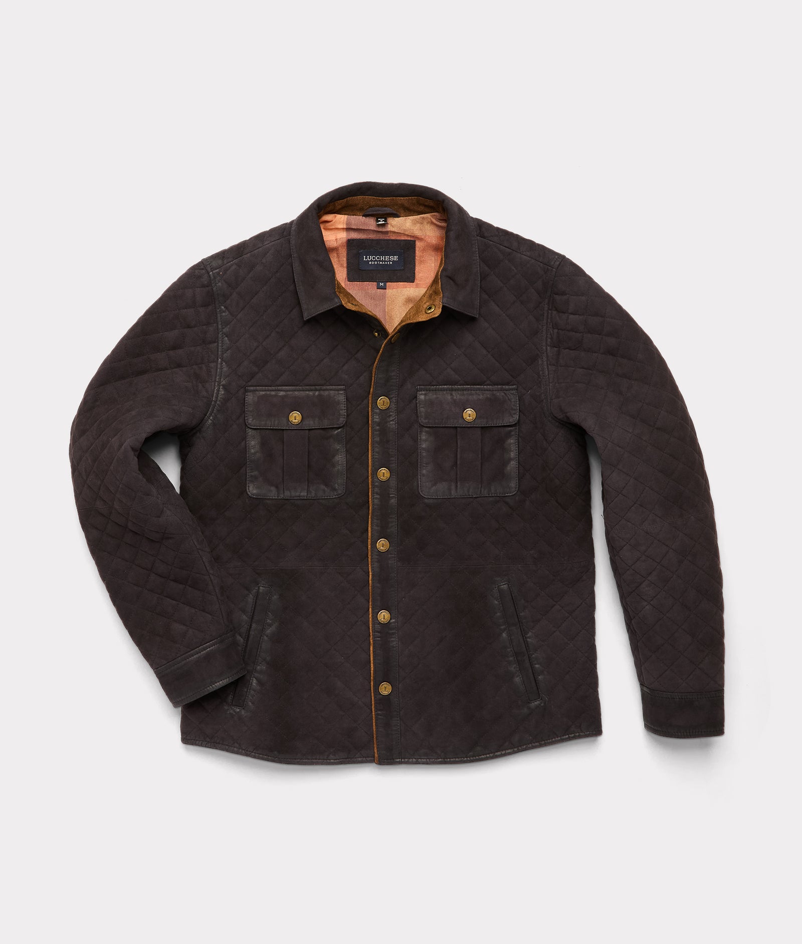 Franklin Waxed Suede Jacket :: Navy product image