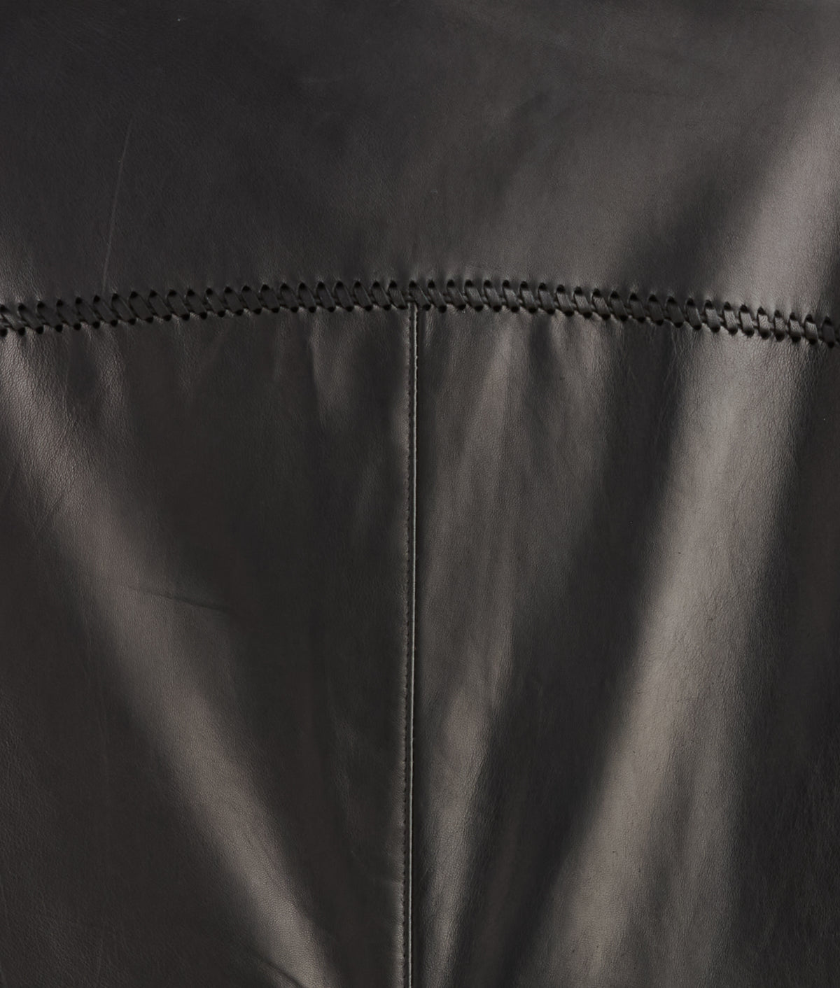 Clint Leather Shacket :: Black 9