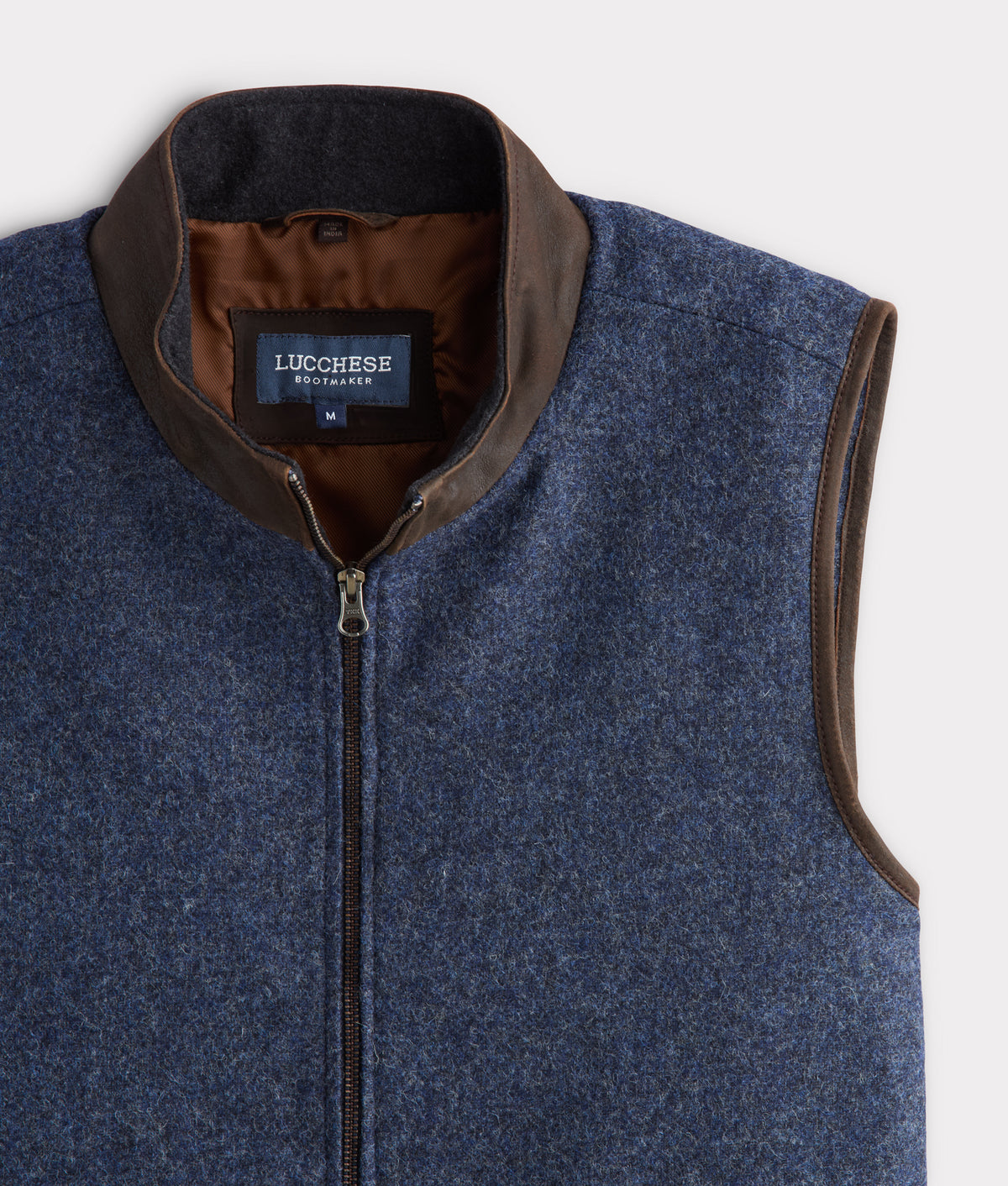 Ashville Wool Vest :: Blue 4
