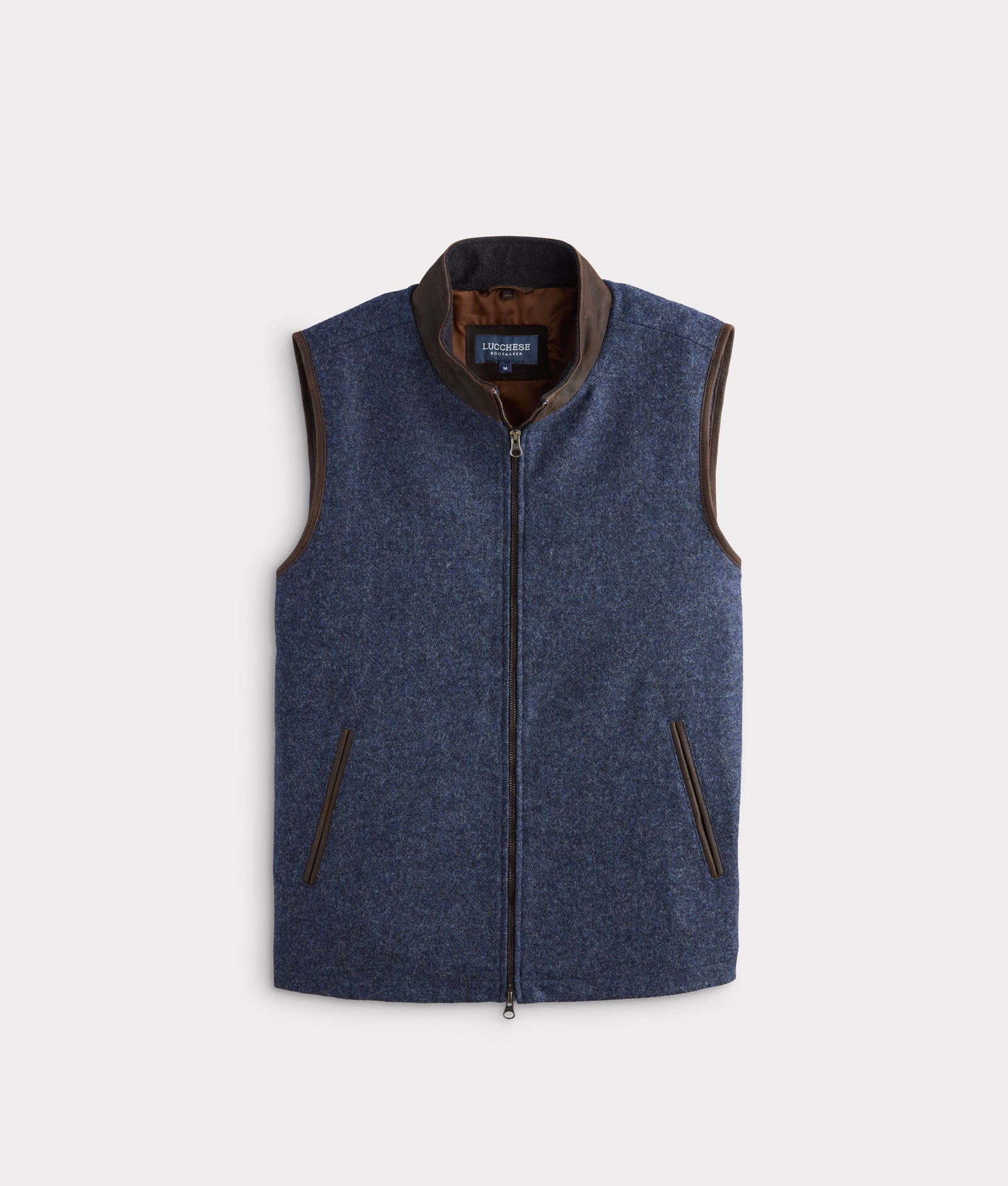 Ashville Wool Vest :: Blue product image