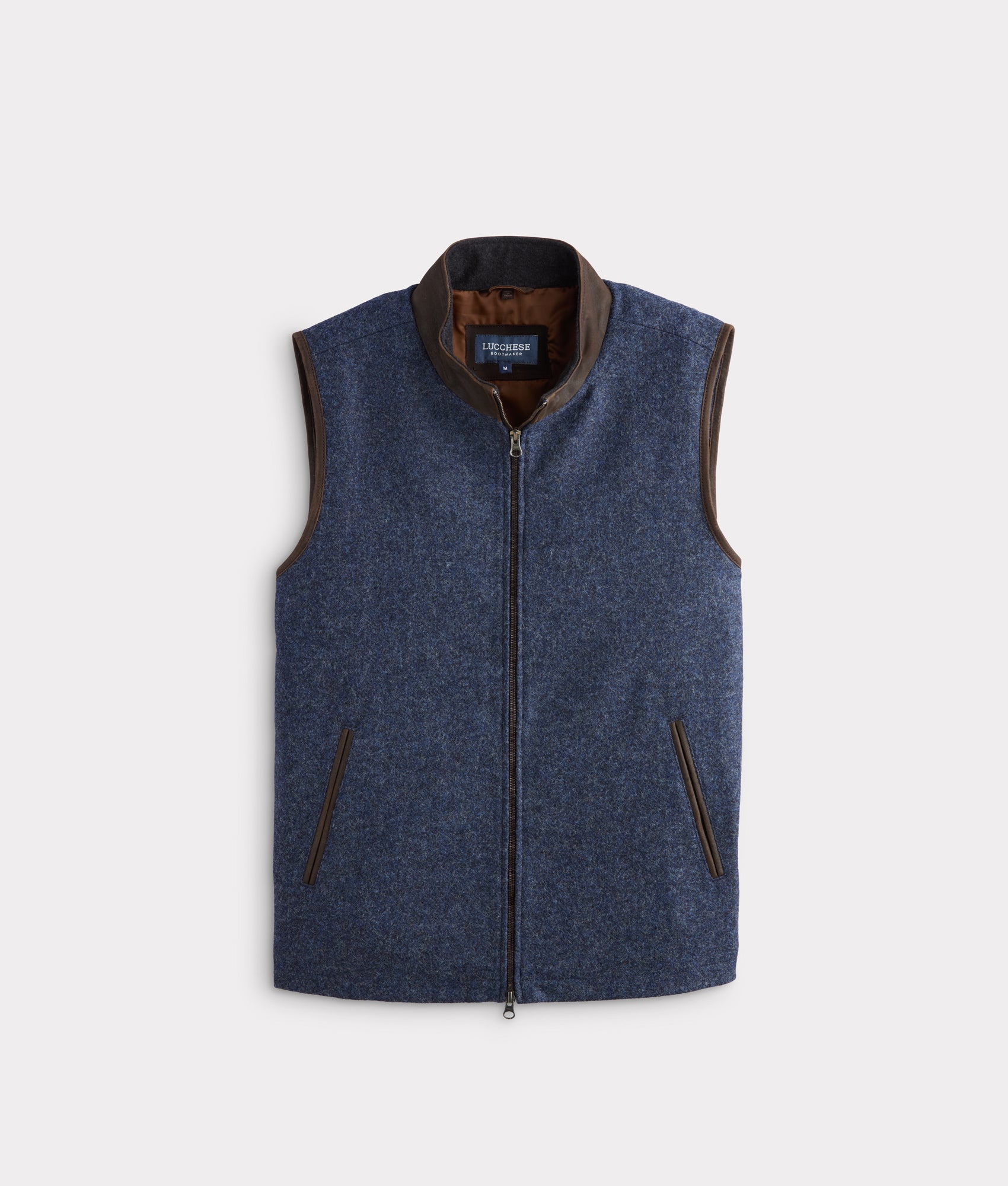 Ashville Wool Vest :: Blue product image