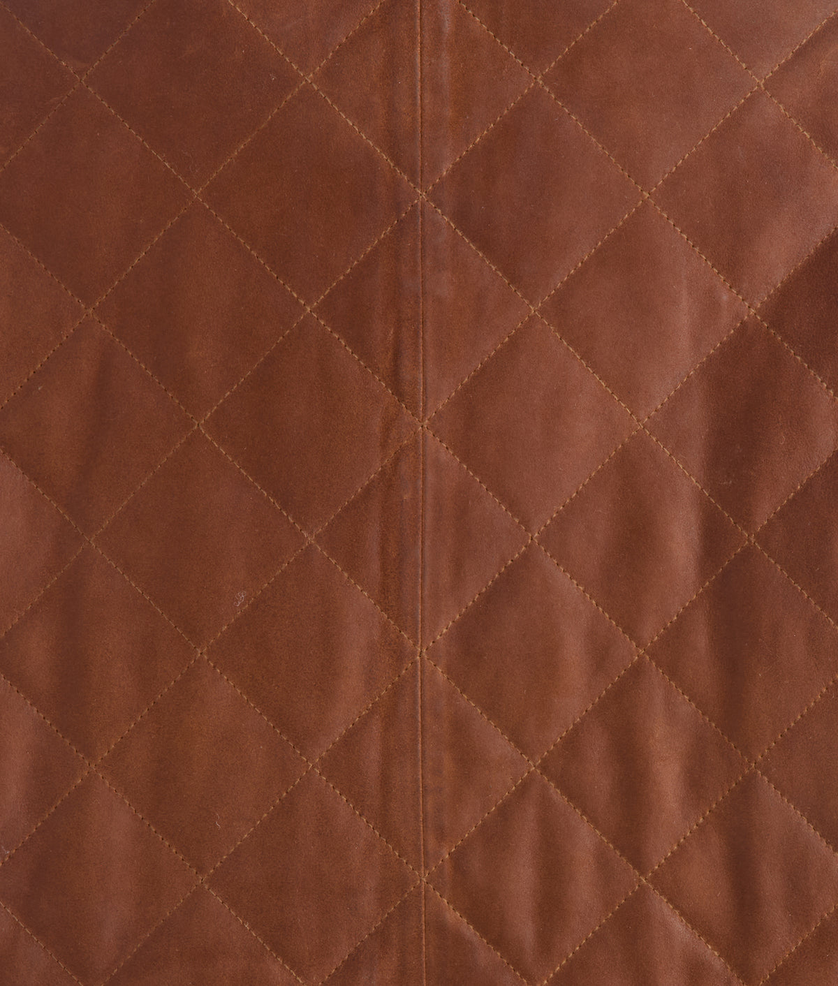 Vail Quilted Leather Vest :: Bourbon 11