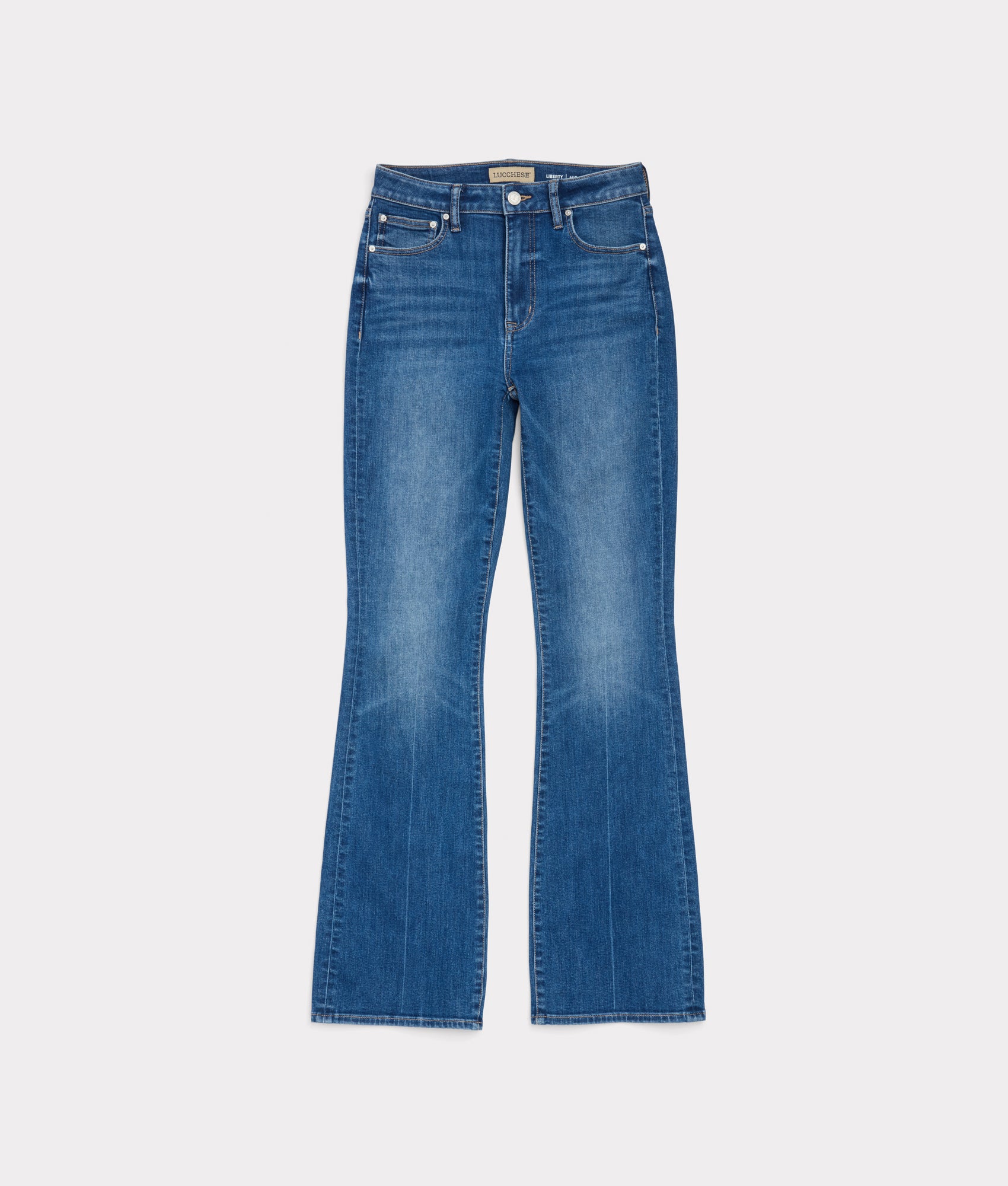 Liberty Mid-Rise Bootcut Jean :: Rustic product image