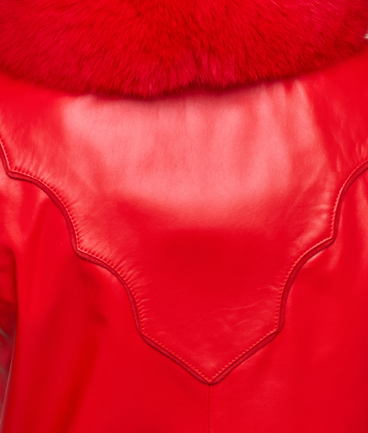 Duchess of the Range Fur Vest :: Red 2