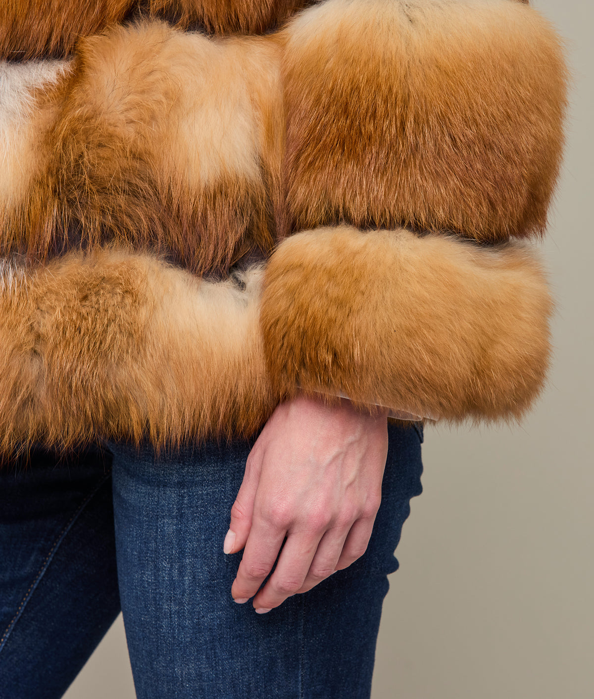 Scarlet Fur Jacket :: Caramel 9