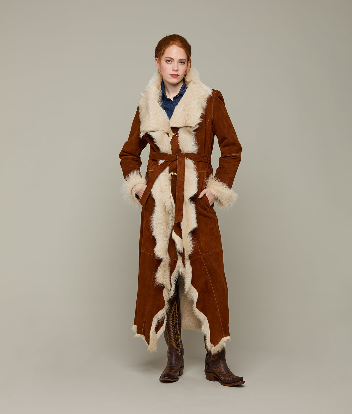 Supreme Kid Coat :: Brown 2