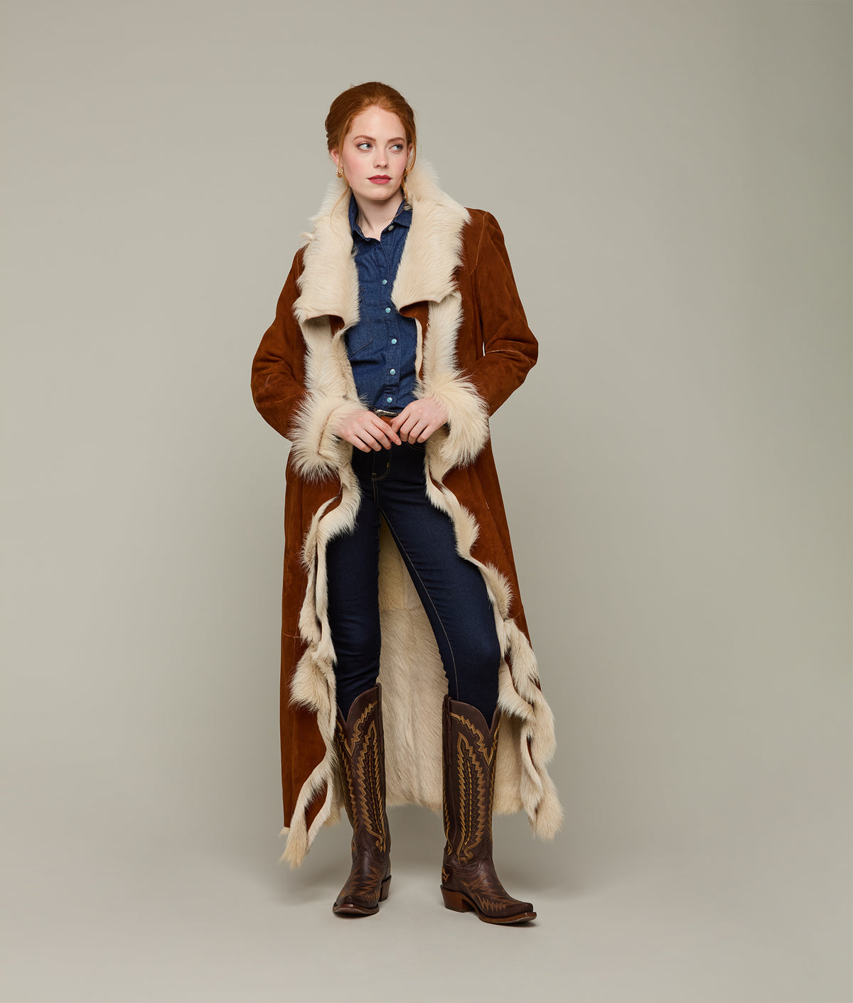 Supreme Kid Coat :: Brown 4