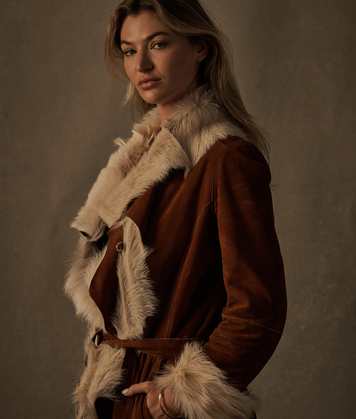 Supreme Kid Coat :: Brown 1