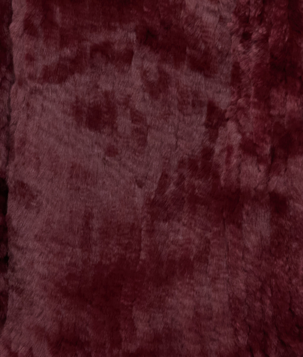 Empress Fur Caplet :: Burgundy 4