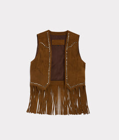 トップス refomed / CASTRO BOA VEST BROWN トップス refomed / CASTRO BOA VEST BROWN The Brown V Neck