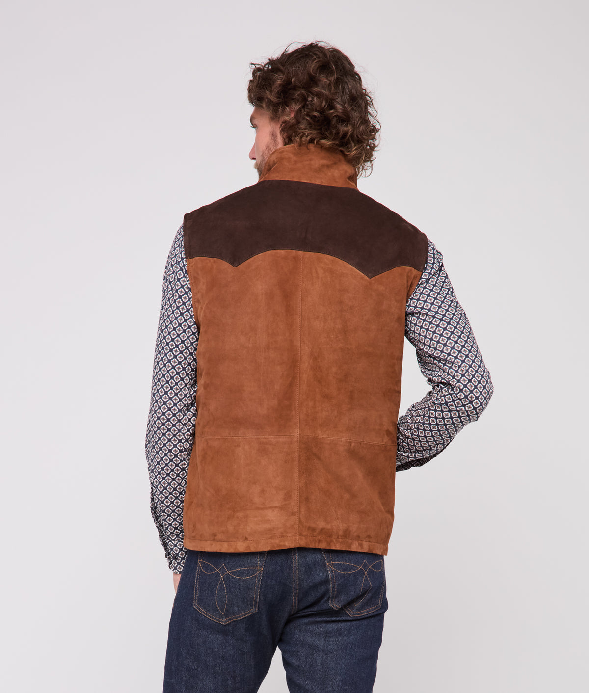 Rit Two-Tone Vest :: Brown 9