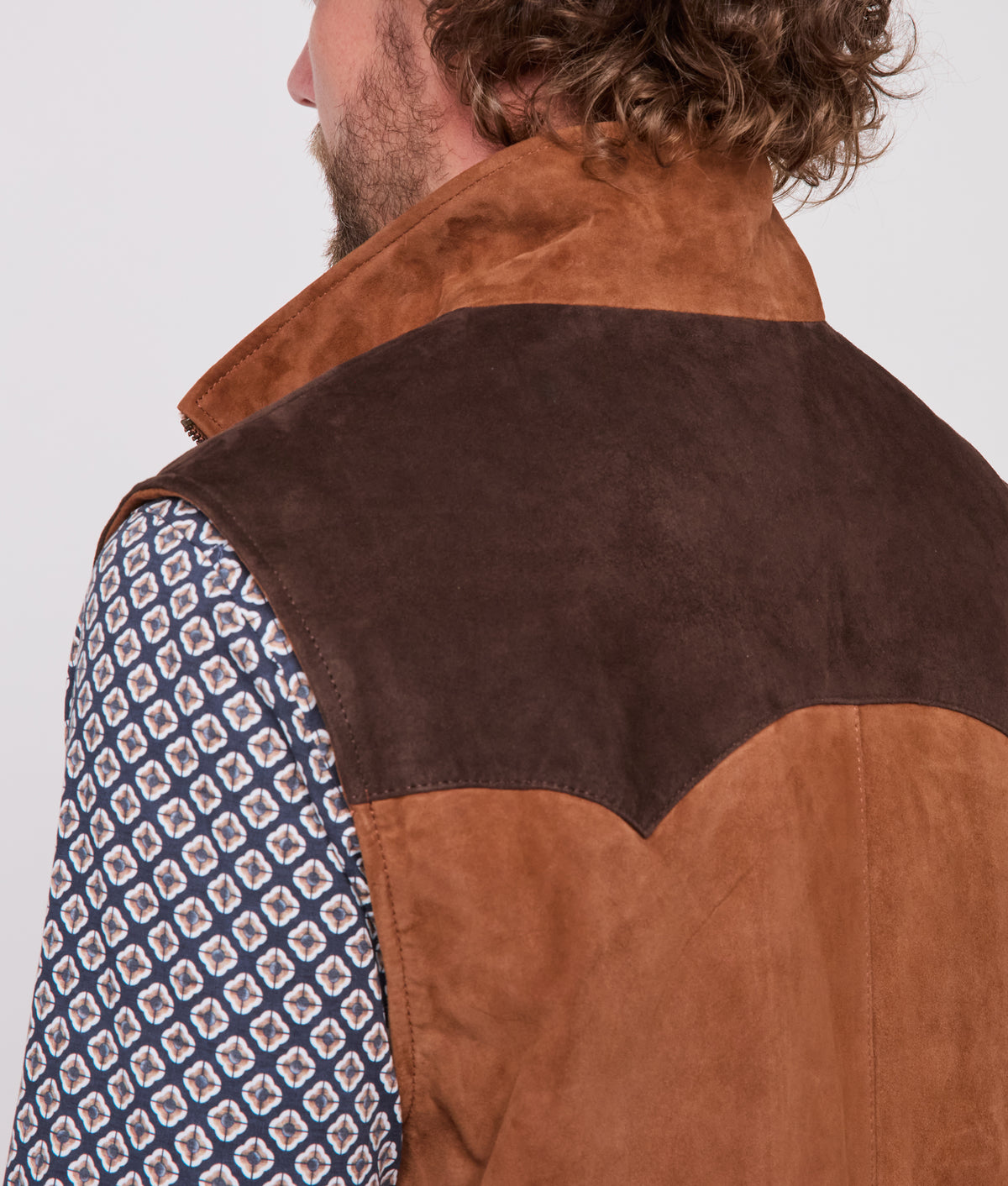 Rit Two-Tone Vest :: Brown 8