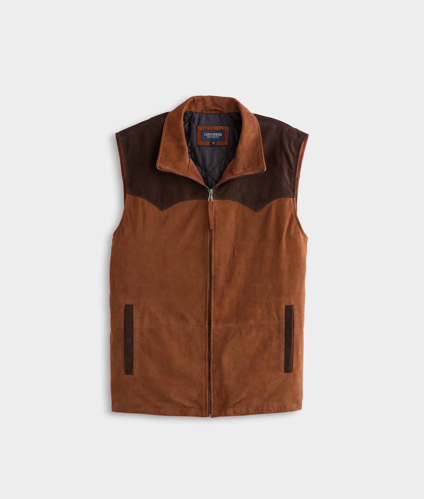 Rit Two-Tone Vest :: Brown product image