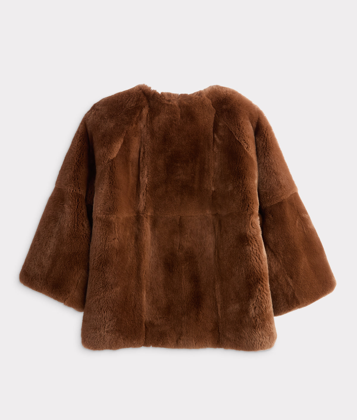 Dahlia Fur Coat :: Nutmeg 2